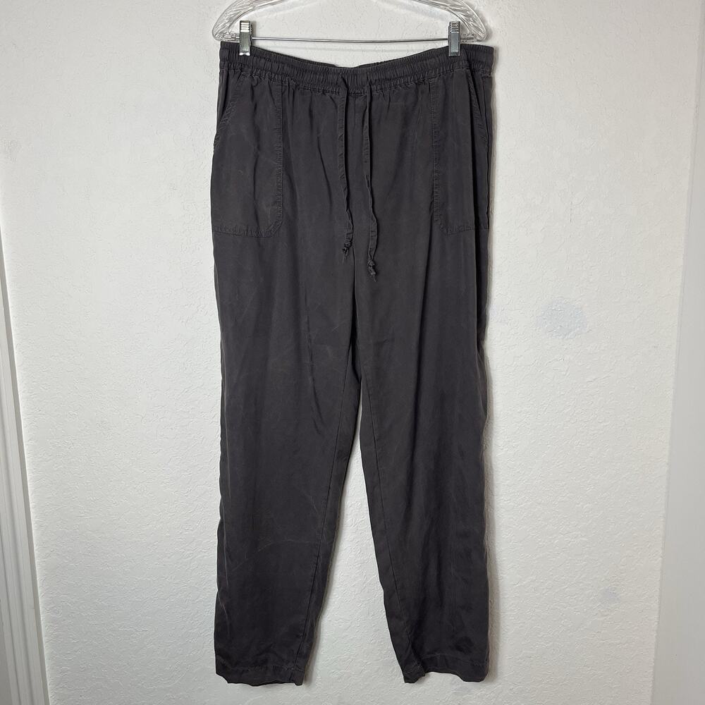 Magaschoni Grey Tencell Lyocell Pull On Pants, Size XL, comfort, casual, travel.